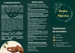 Pijawki lekarskie, akupunktura, bańki ogniowe, moksa