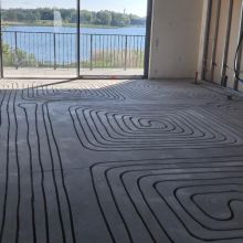 Frezowanie w betonie pod ogrzewanie podłogowe