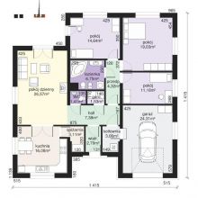 Dom z garażem - Korytków