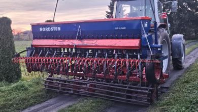 Zestaw uprawowo siewny 3m Kverneland Nordsten