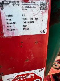 pług 6kverneland vario 2014r