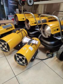 Nagrzewnica olejowa, elektryczna i gazowa master