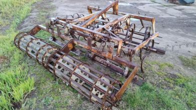 Agregat Uprawowy Uprawka 2.5 m Duży Wał Włóka