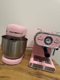 Expres do kawy kolbowy i mikser plenatarny