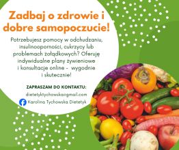 Konsultacje dietetyczne online!