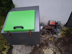 Sprzedam zbiornik na ekogroszek ze sterownikiem