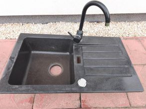 Zlewozmywak granitowy jednokomorowy