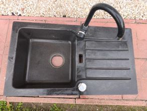 Zlewozmywak granitowy jednokomorowy