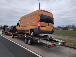 Auto laweta - auto holowanie Pomoc drogowa - kraj zagranica