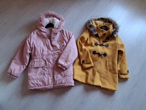 Kurtka zimowa i płaszczyk