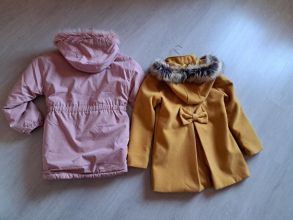Kurtka zimowa i płaszczyk