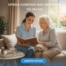 Opieka seniora Turek z zamieszkaniem. Zamów opiekę