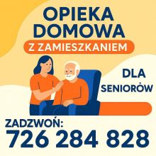 Opieka seniora Turek z zamieszkaniem. Zamów opiekę