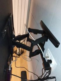 Uchwyt wieszak do TV 40-80 cali uchylny obrotowe ramie NOWY