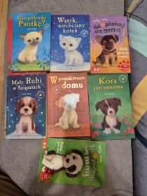 Książki zaopiekuj sie mną koty i psy