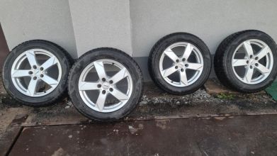Koła zimowe, felgi 17 cali 225/55 RIAL 5x114,3