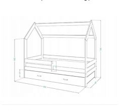 Sprzedam łóżko domek dziecięcy