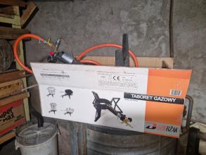 Topiarka do wosku + taboret gazowy