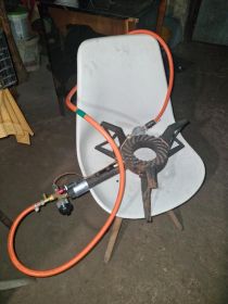 Topiarka do wosku + taboret gazowy