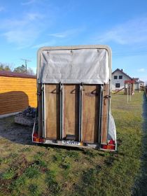 Przyczepa do przewozu koni