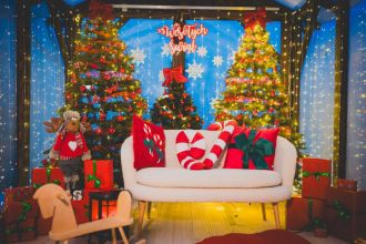 Sesje świąteczne w szklarni fotograficznej