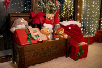 Sesje świąteczne w szklarni fotograficznej