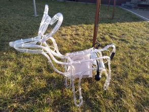 Renifer LED wysoki z timerem czasowym. Iluminacja...