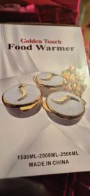 Zestaw podgrzewaczy do potraw
