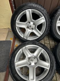 Sprzedam dwa komplety kół felg peugeot 4x108 17 cali