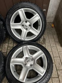 Sprzedam dwa komplety kół felg peugeot 4x108 17 cali