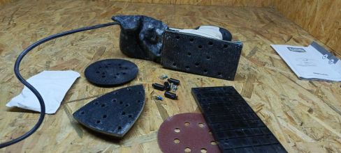 Szlifierka oscylwcyjna - mimośrodowa - delta 3 w1