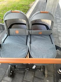 Wózek bliźniaczy Jedo Duo