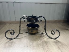 Stojak choinkowy metalowy