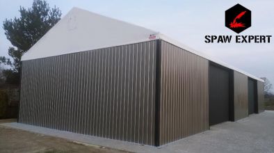 Hala namiotowa 10x20x4m SOLIDNA LEGALNA TRWAŁA - cena netto