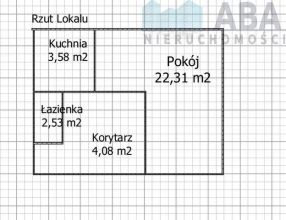 Kawalerka w Turku na sprzedaż