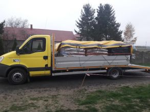 Pomoc drogowa , przewóz maszyn , 4 tony ładowność ,...