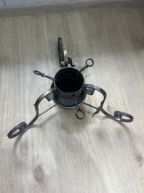 Stojak choinkowy , Fi 100 , porządny metalowy z misą na...