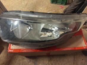 Łapa Iveco lewa uszkodzona