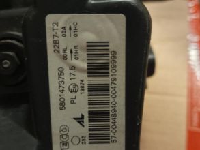 Łapa Iveco lewa uszkodzona