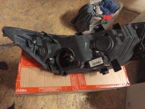 Łapa Iveco lewa uszkodzona