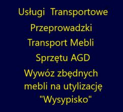 Transport-Przeprowadzki tel 536 544 117