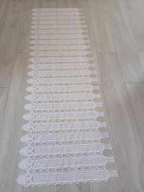 Firanka z gipiurą 190cm x 60cm