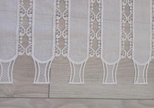 Firanka z gipiurą 190cm x 60cm