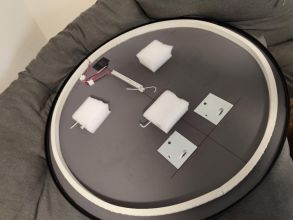 Nowe lustro 80cm podświetlenie led