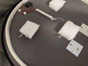 Nowe lustro 80cm podświetlenie led