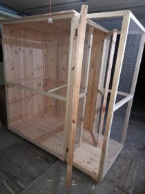 Klatka woliera dla papug ptaków egzotyki