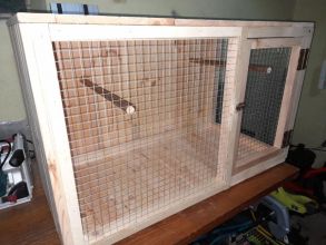 Klatka woliera dla papug ptaków egzotyki