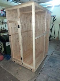 Klatka woliera dla papug ptaków egzotyki