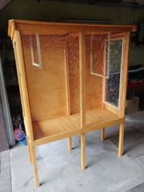 Klatka woliera dla papug ptaków egzotyki