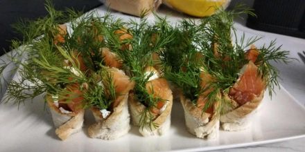 Stół z przekąskami